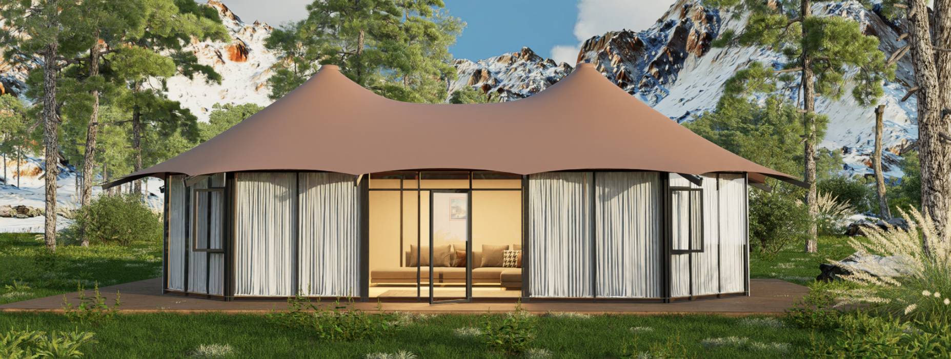 郊区移动式建筑钢结构房屋